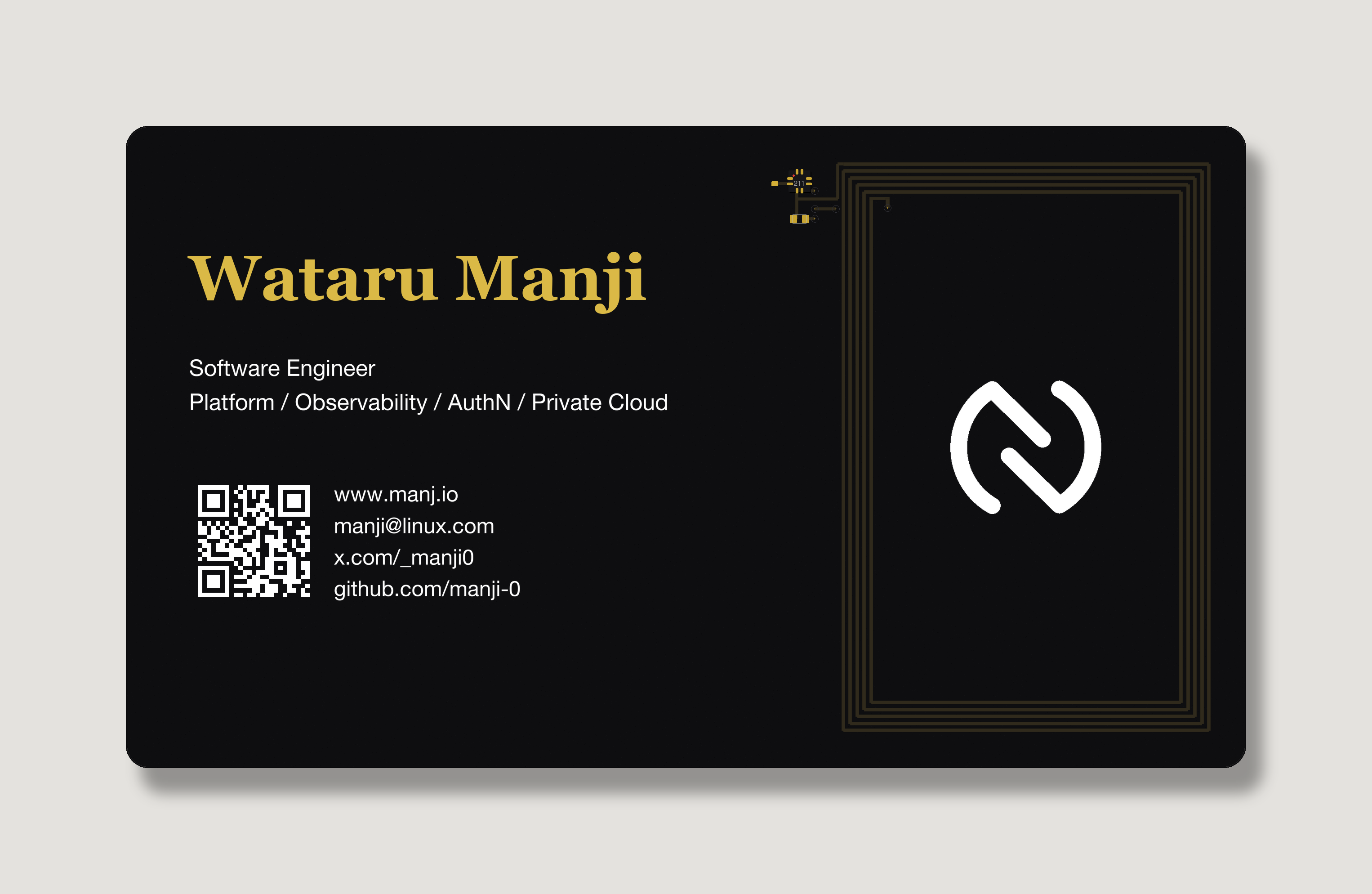 Nfc business card, from the project README
