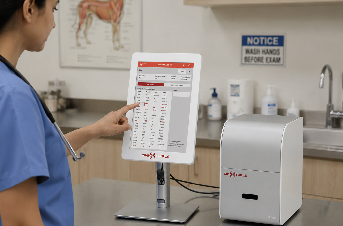 SigVet portable