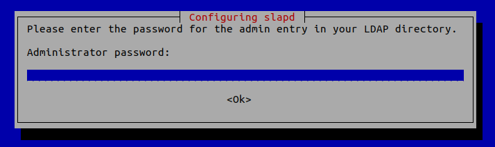 Config slapd