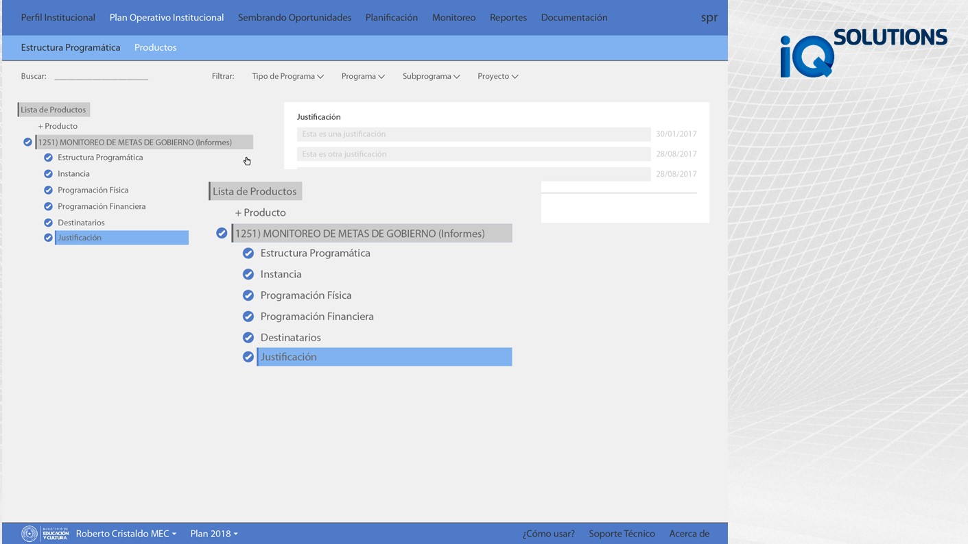 SPR System - Technical Secretary of Planning - Paraguayan Government