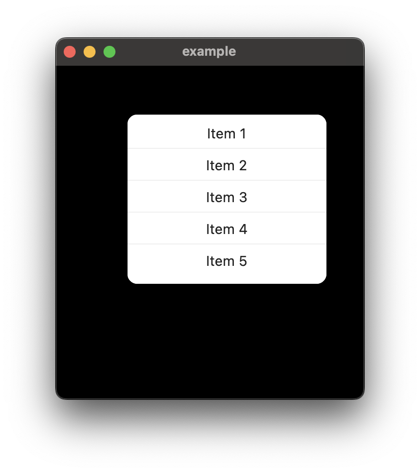 animated_menu - Dart API docs