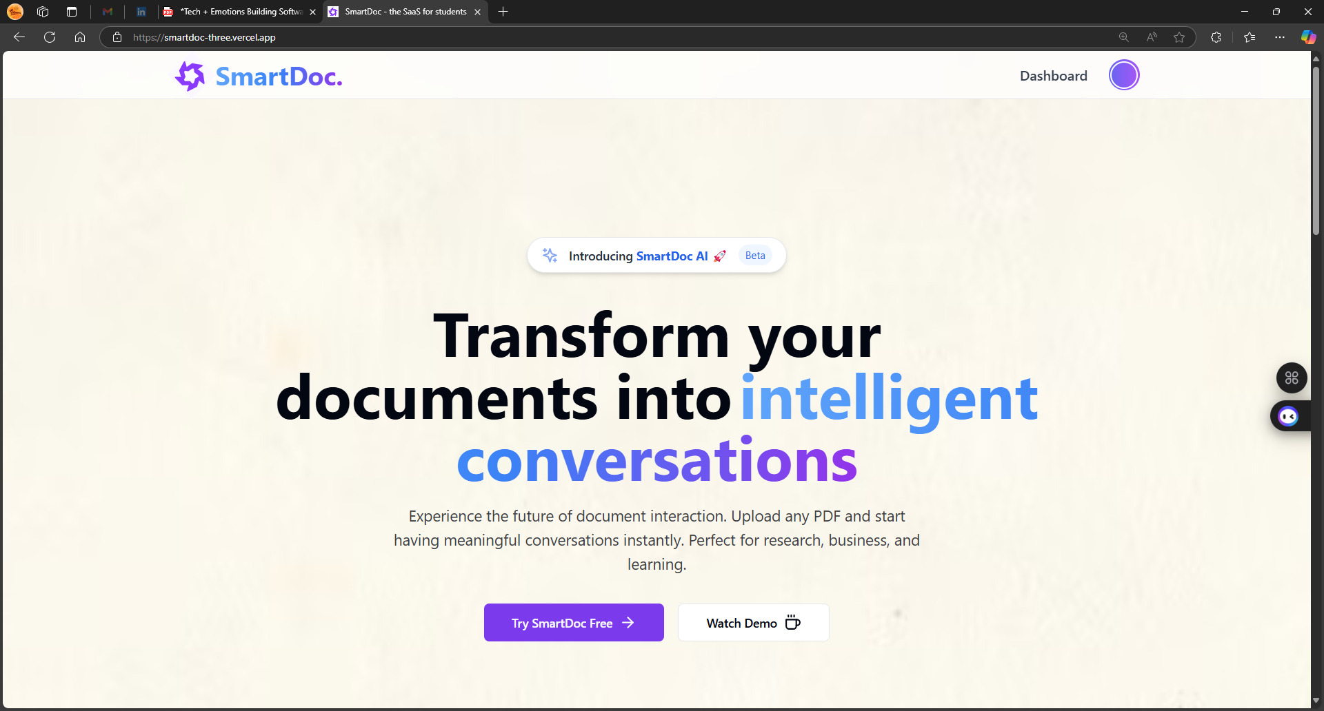 GitHub - manu14357/smartdoc: Transform static PDFs into interactive, AI ...