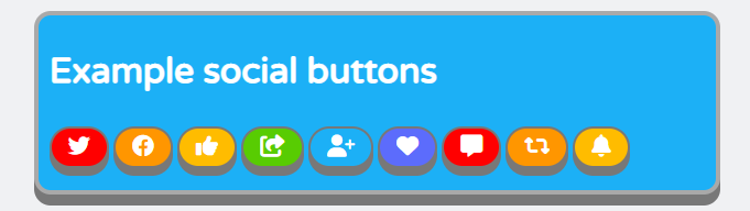 Social buttons