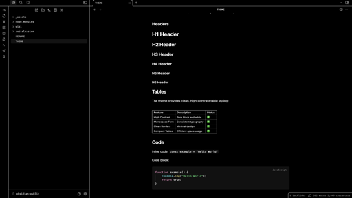Dark Theme Preview