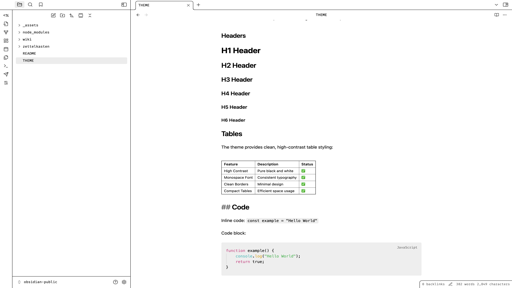 Light Theme Preview