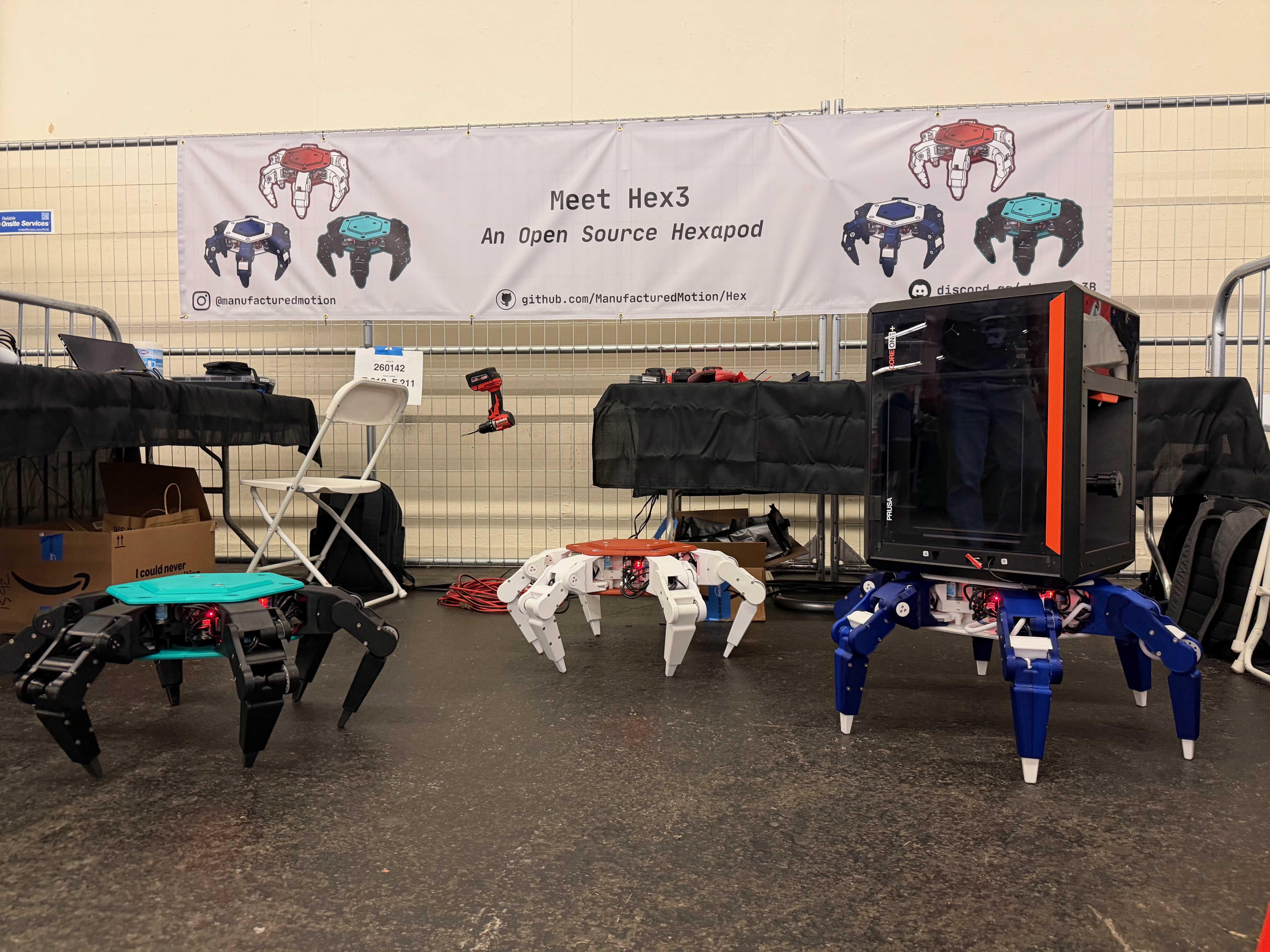 Hex3 bots at OpenSauce