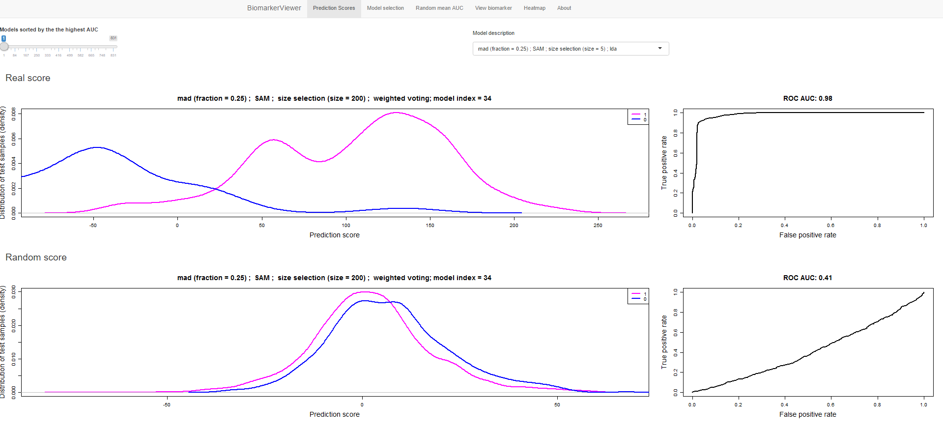 Prediction Scores