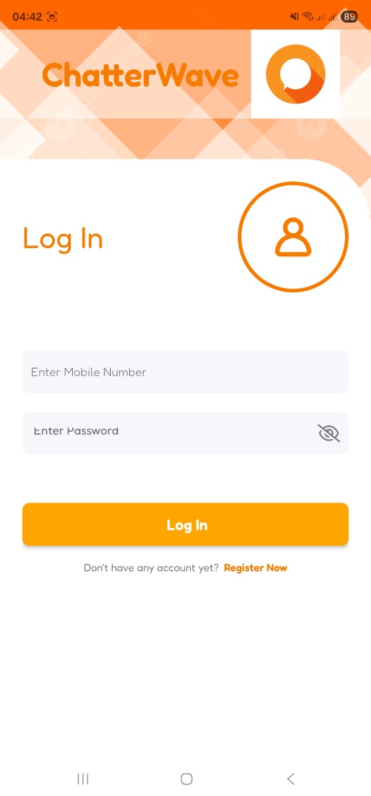 Login Screen