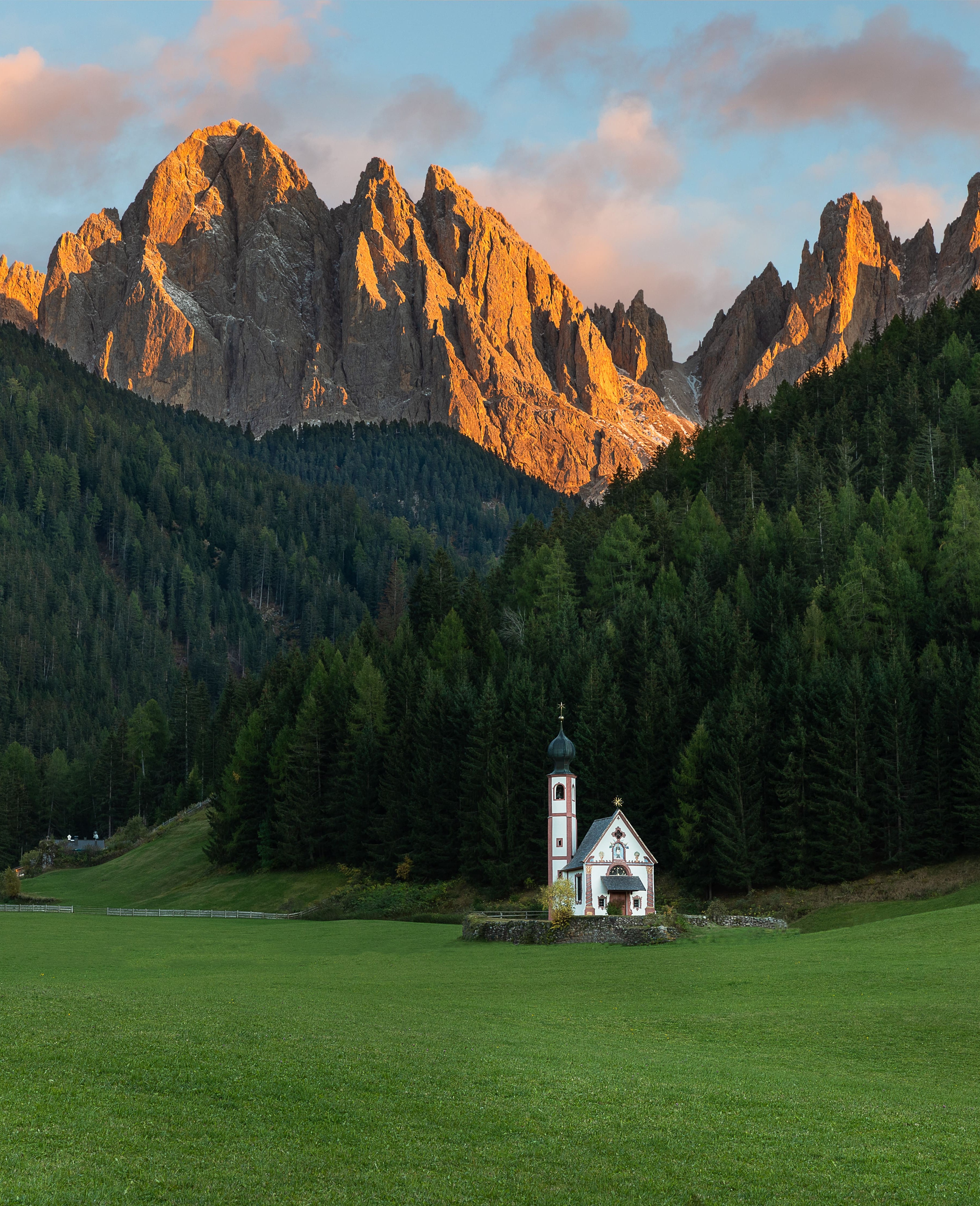 Kirche St. Johann – Villnöss, Dolomiten