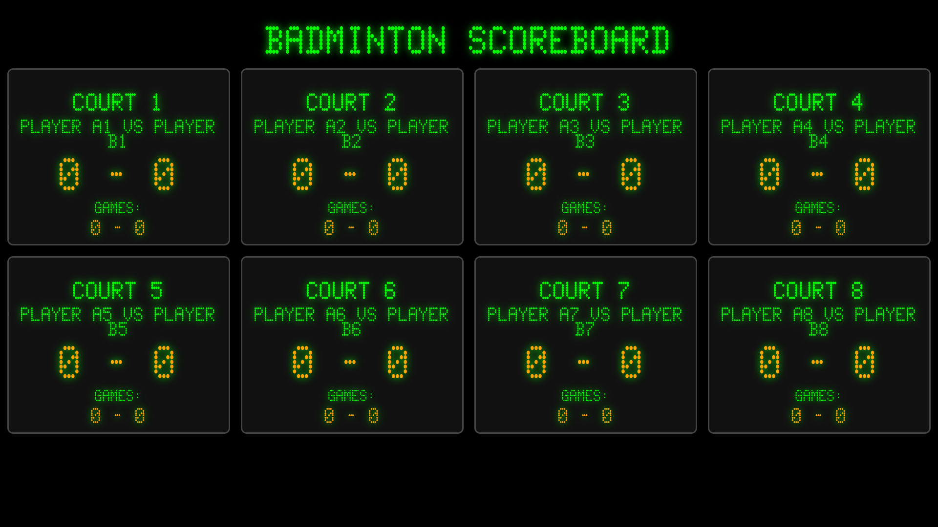 GitHub - manuvarkey/scoreboard-webapp: Scoreboard application for ...