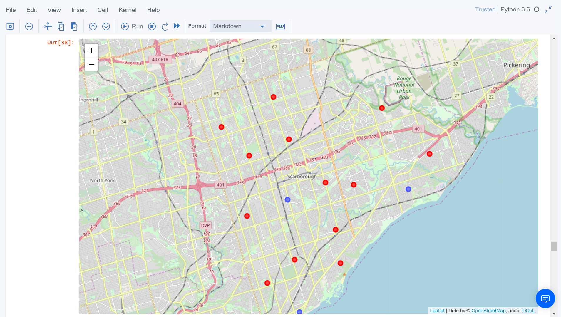 Maps of Clusters