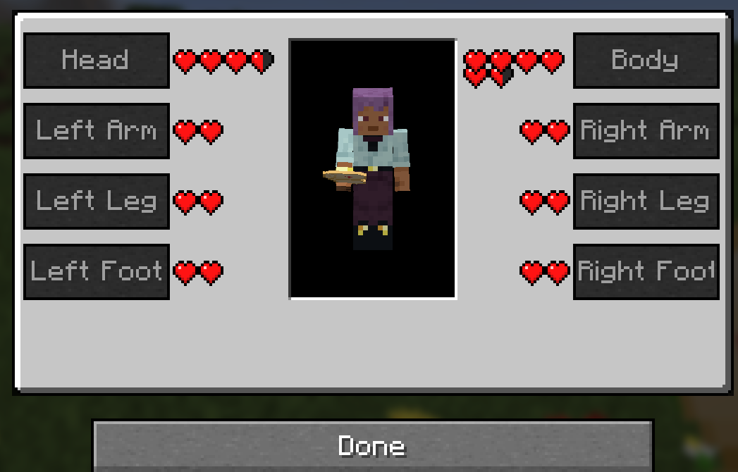 UI health view