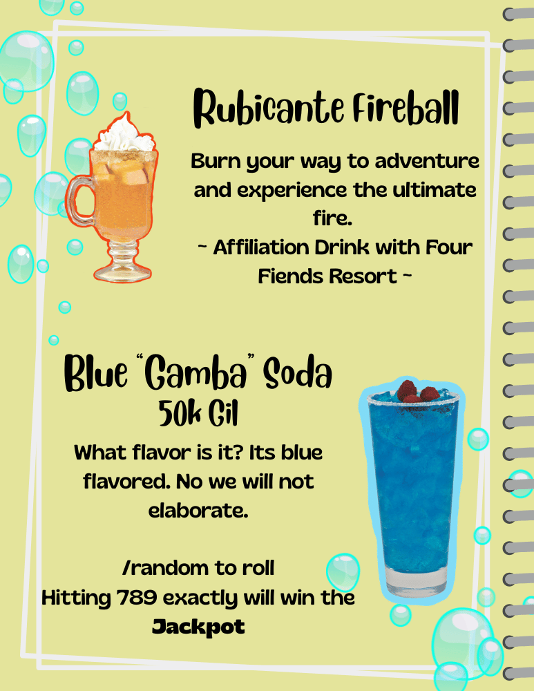 Menu page 3