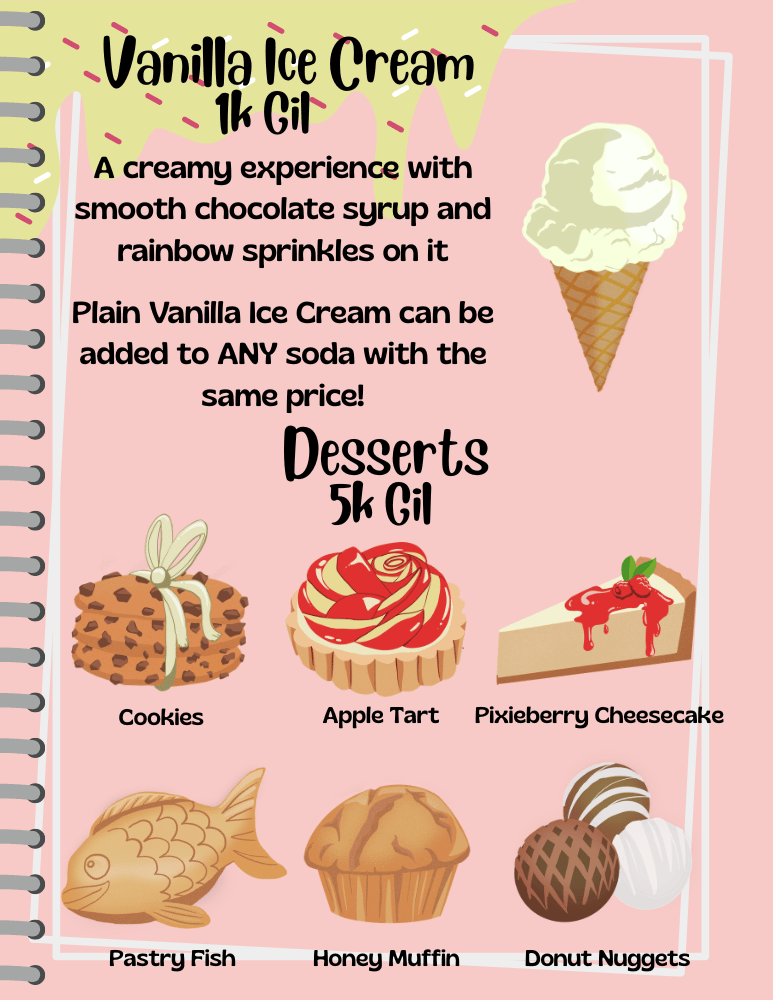 Menu page 4