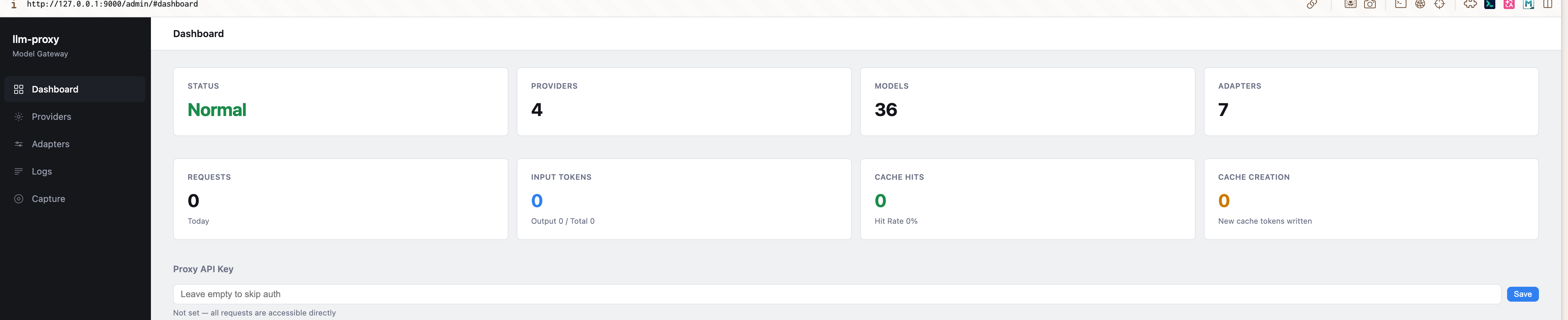 Admin Dashboard
