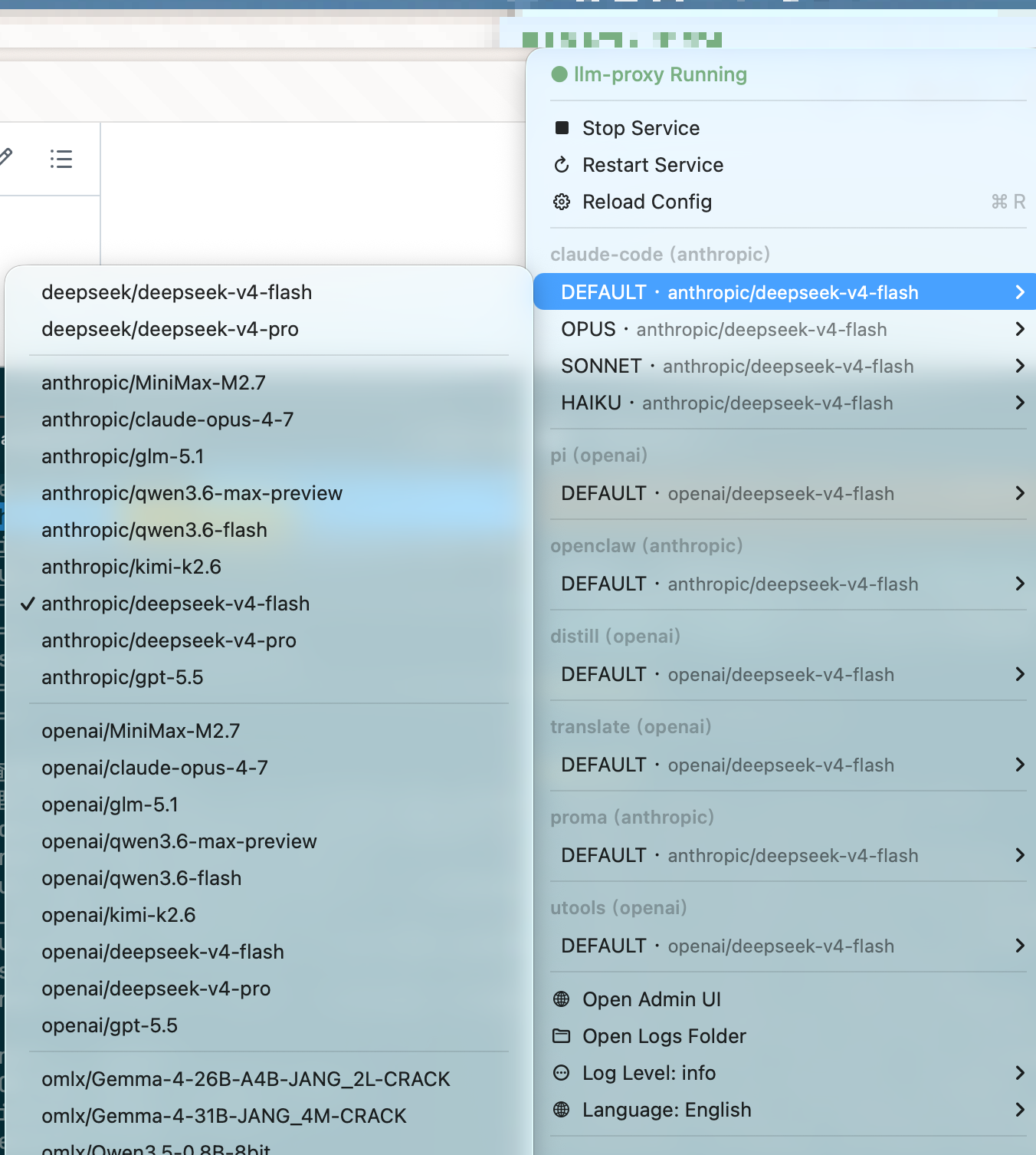 macOS Menu Bar