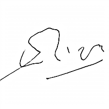 Cleaned signature image