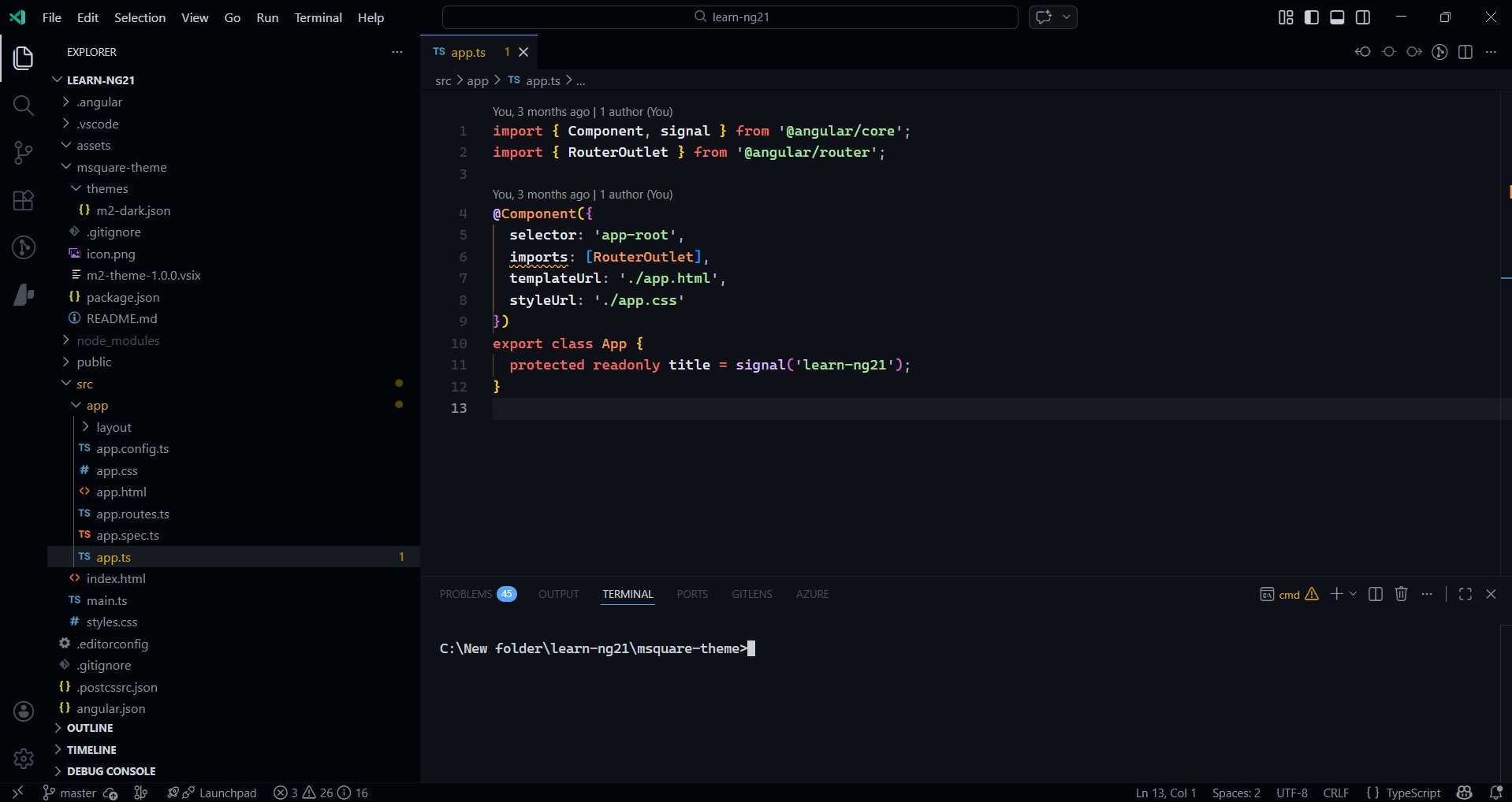 M2 Dark Theme