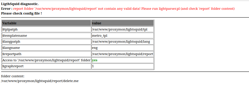 lightsquid error