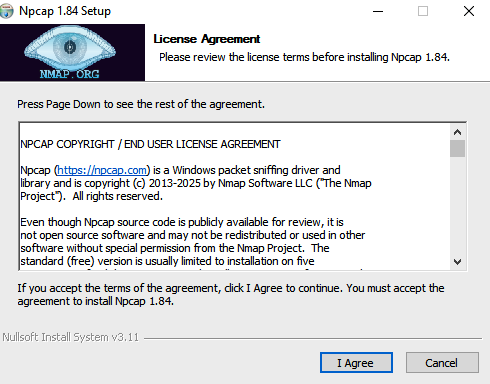 Npcap Installation