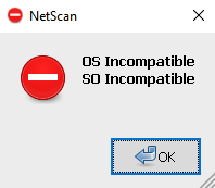 OS Incompatible