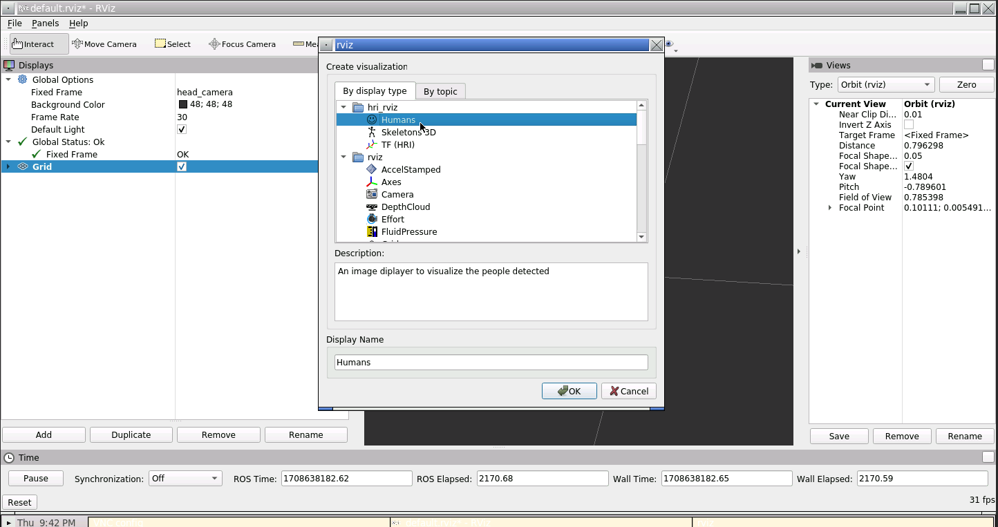 rviz human plugin