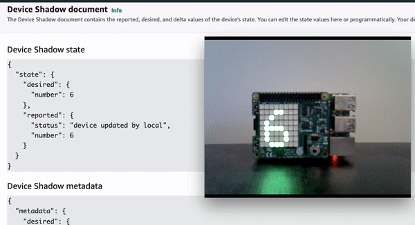 Device to Cloud Shadow Update