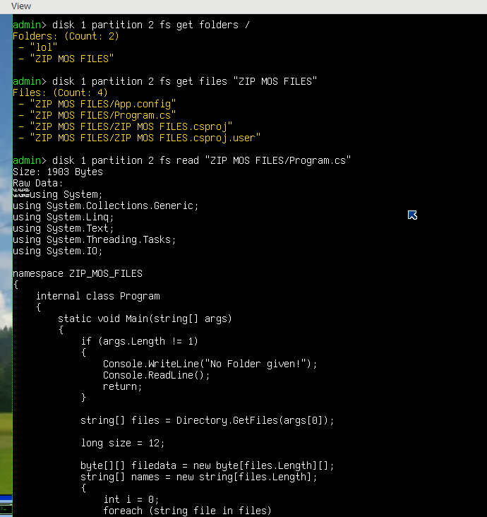 Importing C# Project Importing C# Project