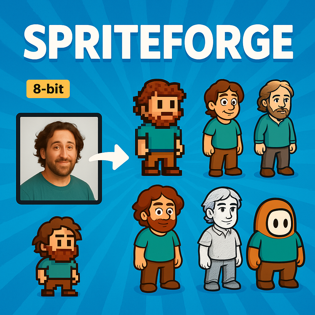 SpriteForge Logo