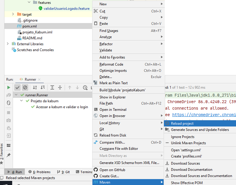 Reload Projet GitHub - marceloroland/projetoKabum