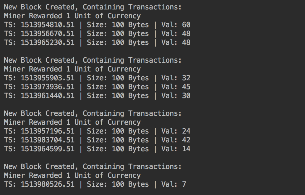 Block Mining