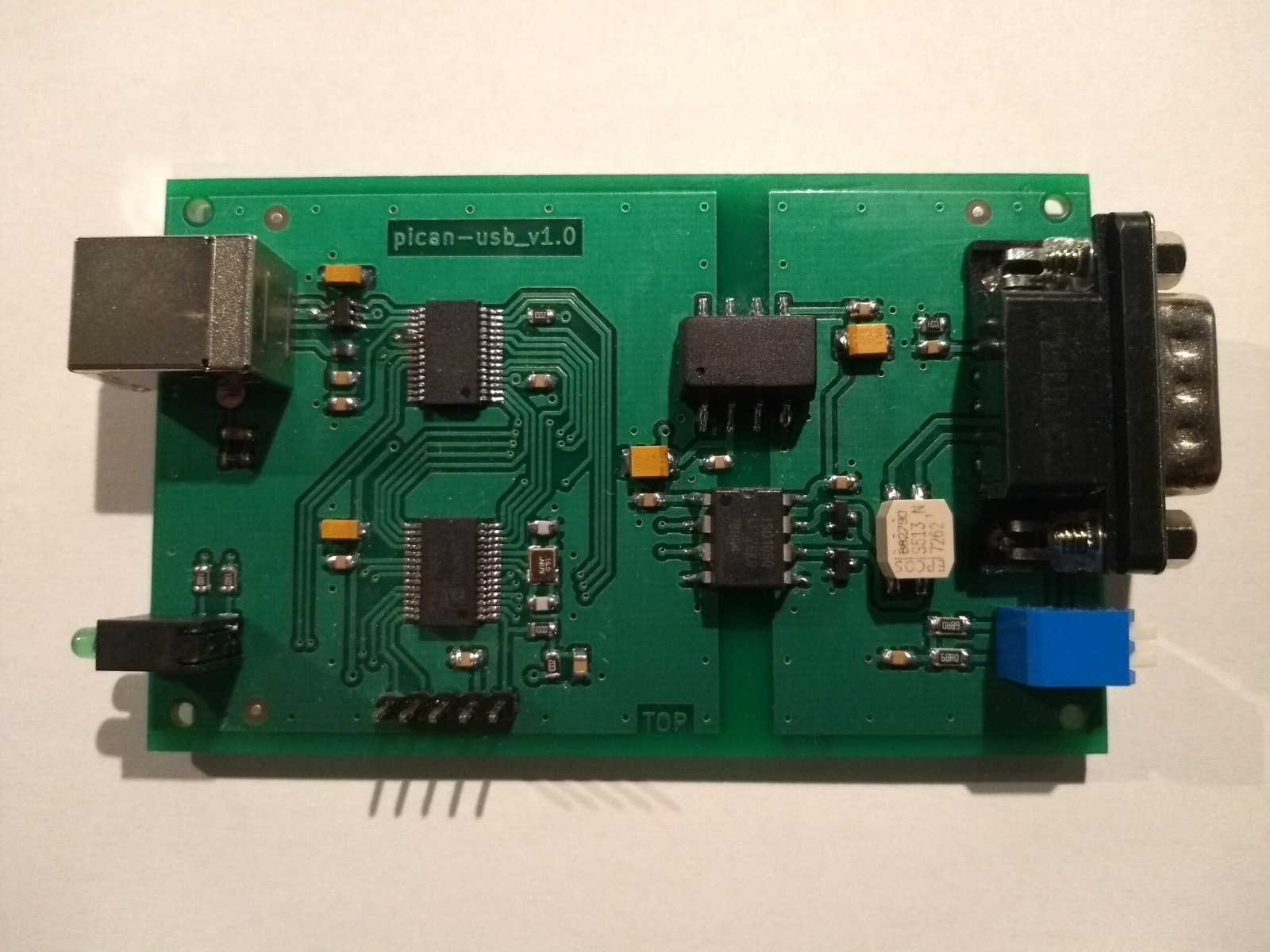 Pican usb, from the project README