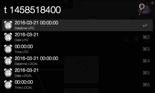 Epoch to datetime screenshot