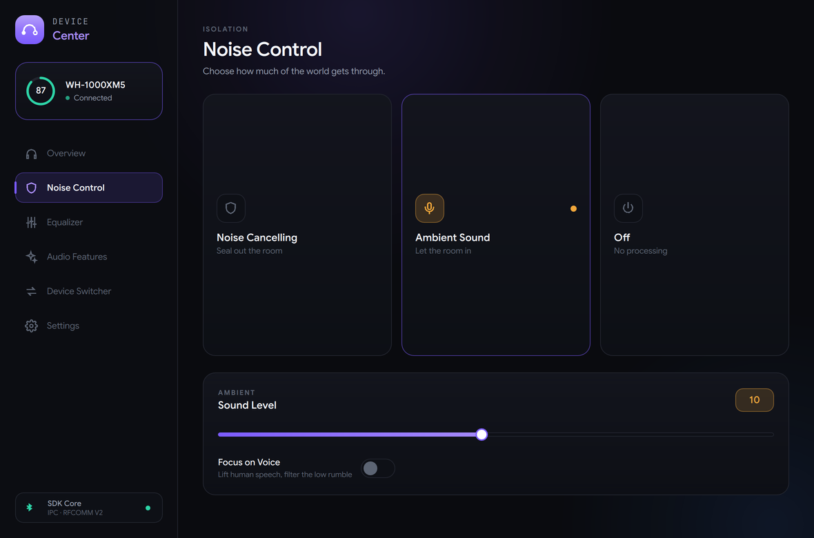 Noise Control