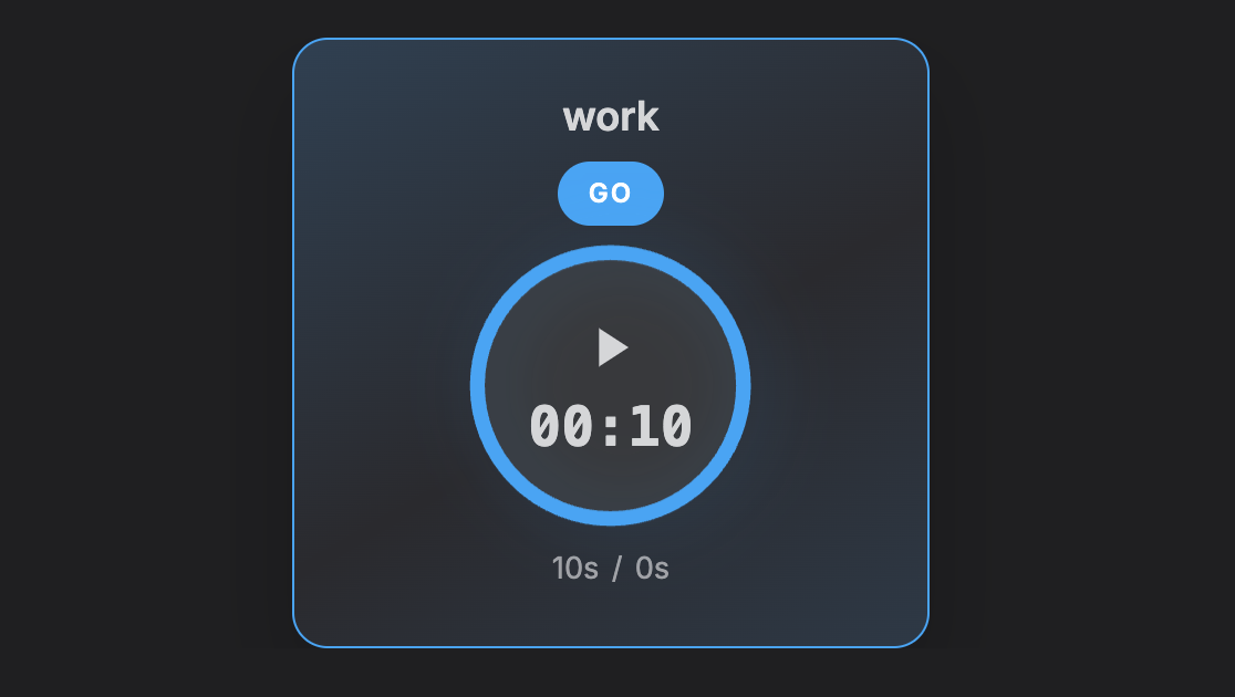 Timer - single