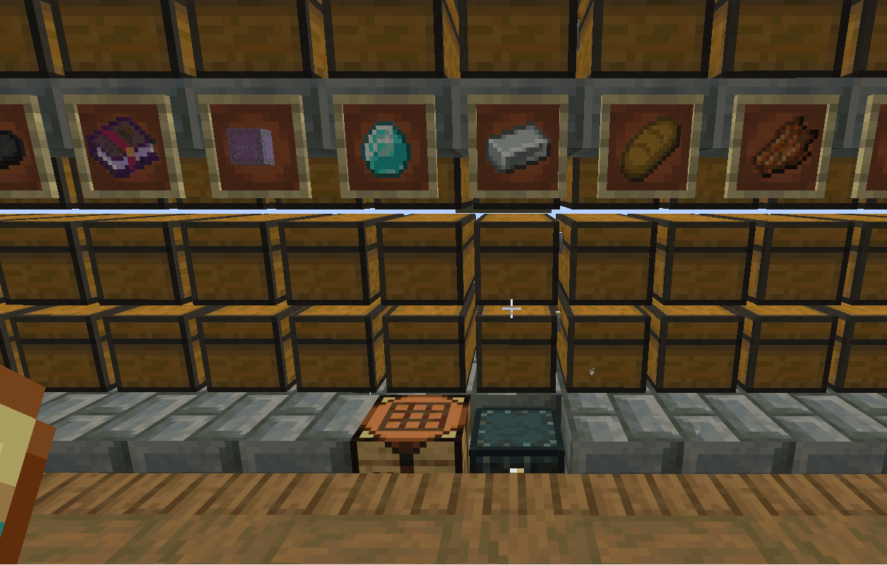 Order = Priority: items auto-sort inside the chest