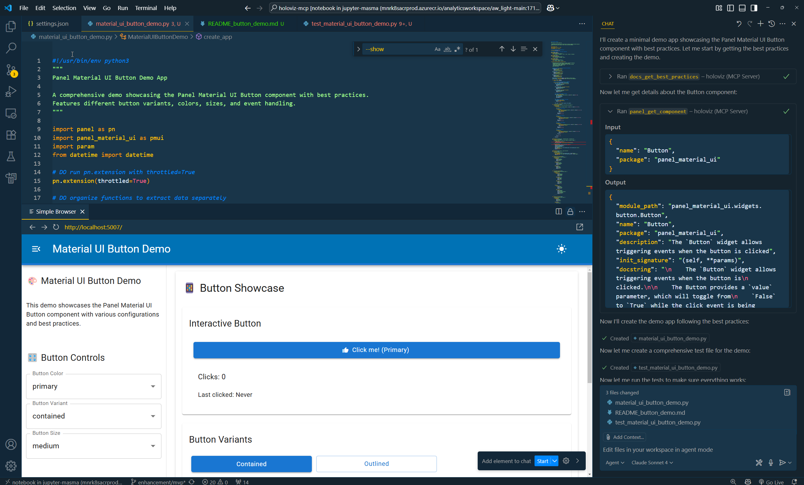 HoloViz MCP Introduction