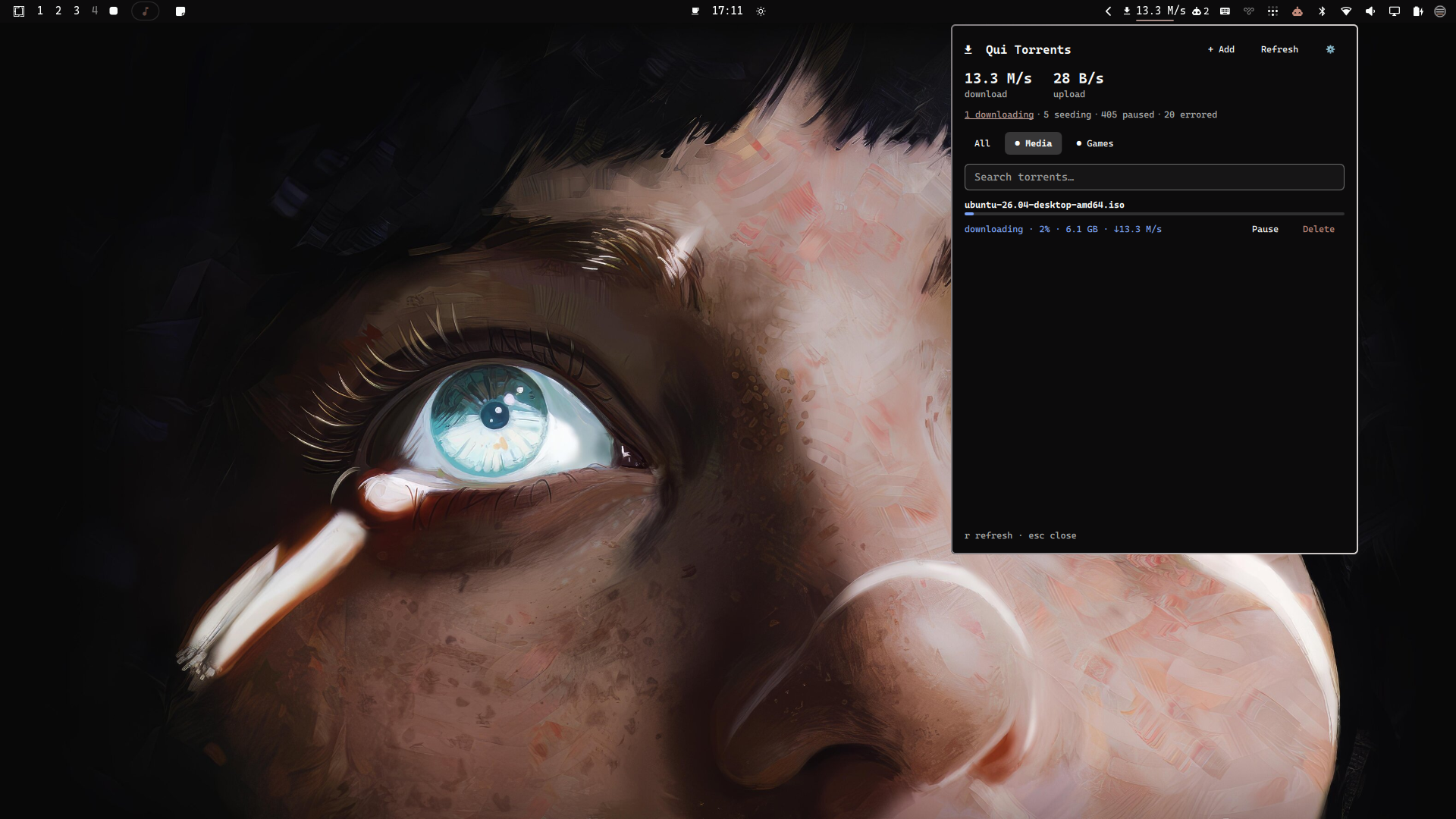 On the desktop