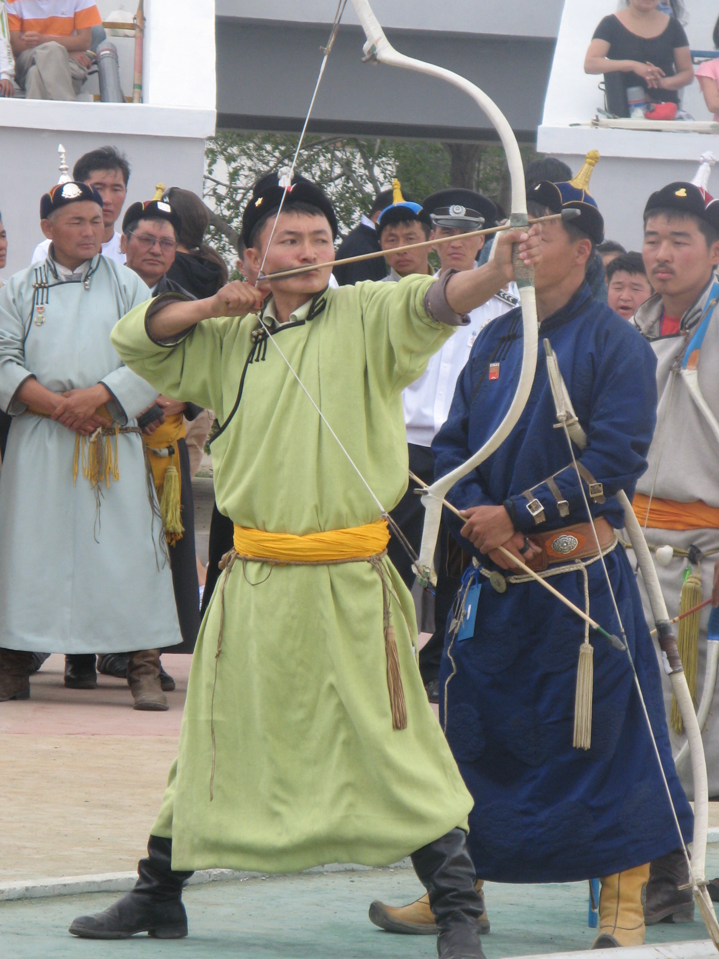 Archery at cultural festival