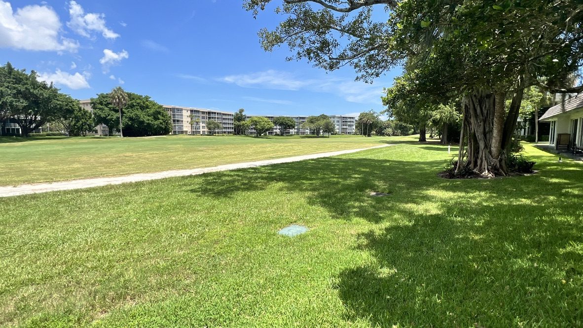 Grounds and walking path