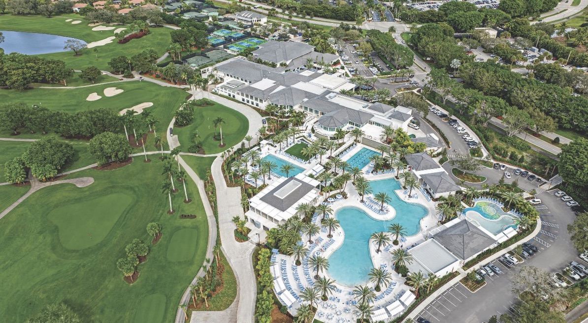 Boca West aerial view