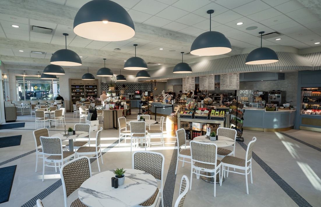 Club cafe interior