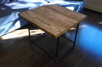 Rustic Pipes Table