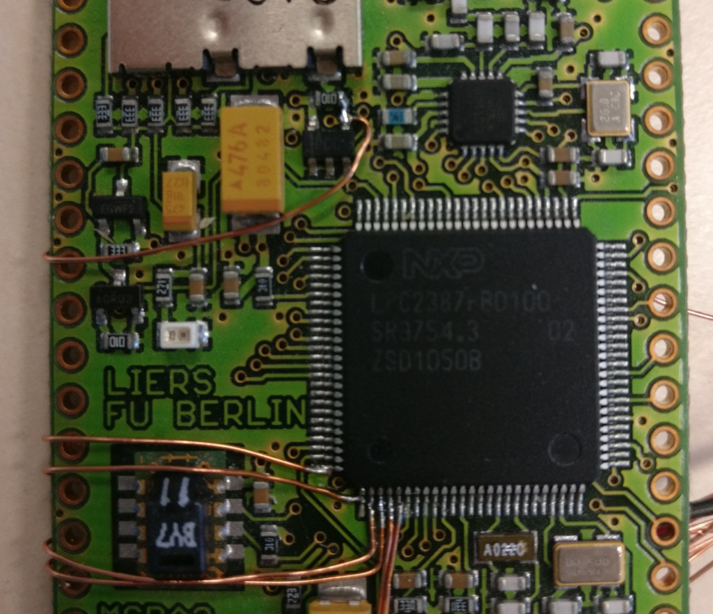 MSB-A2 modified to access JTAG