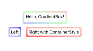 ScreenShot of GradientBox