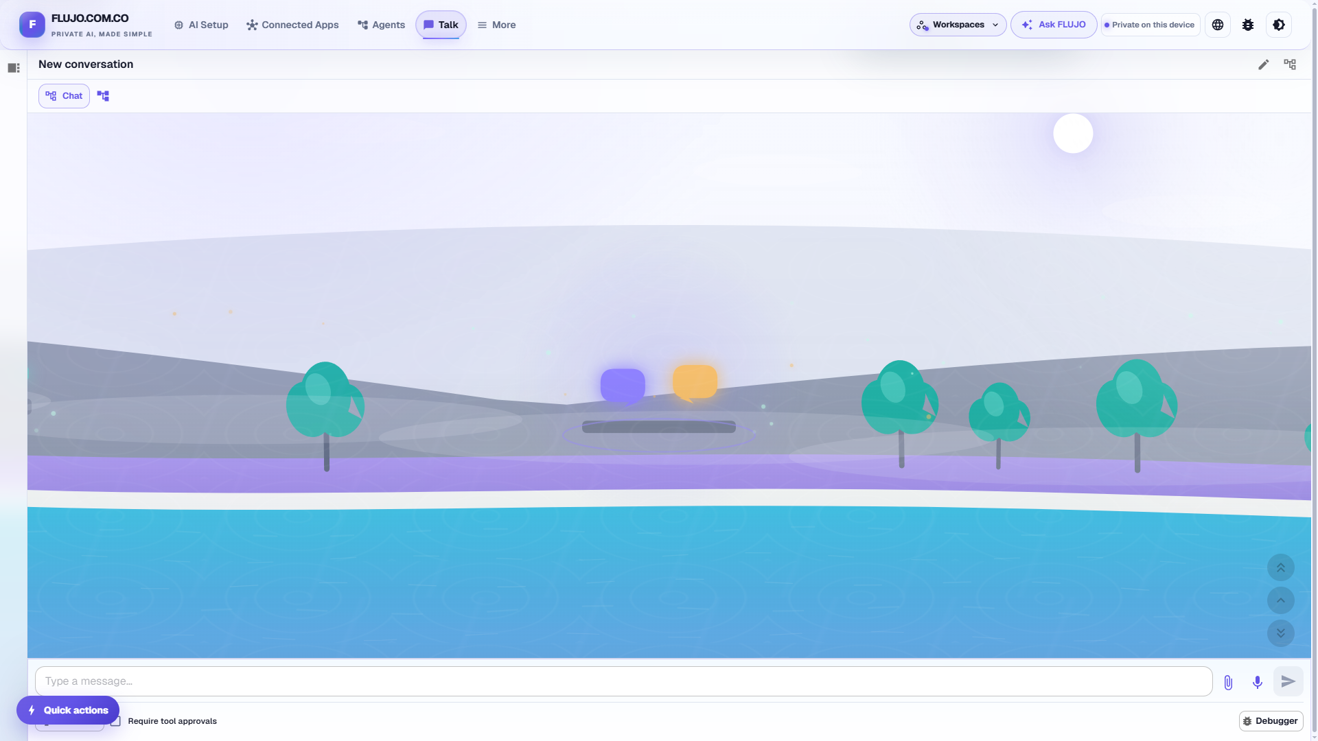 Talk Interface