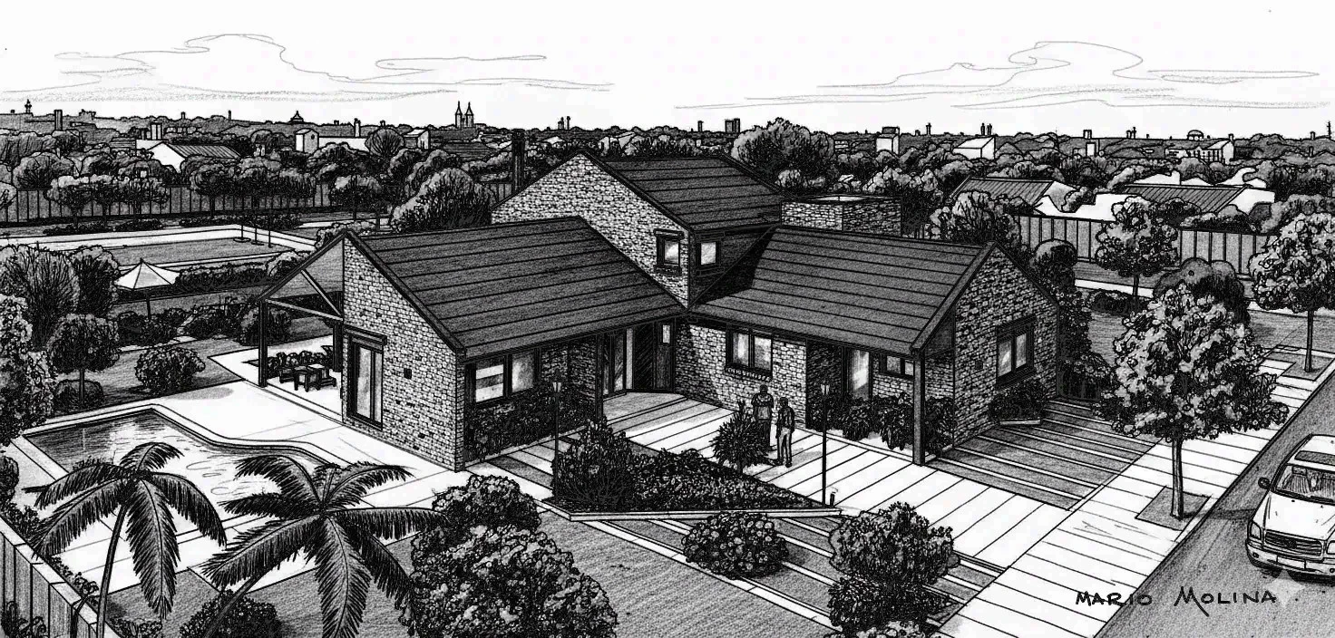 Dibujo Casa Martinez