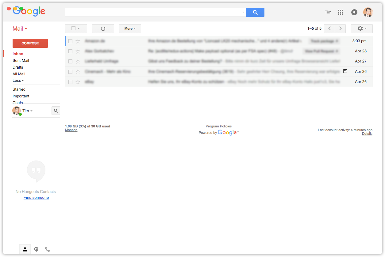 Gmail Desktop Screenshot