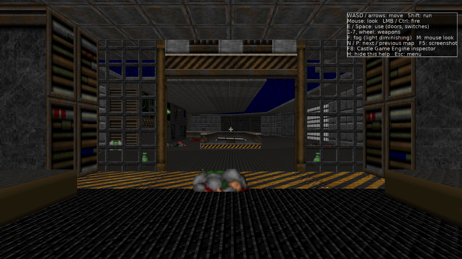 E1M1 start