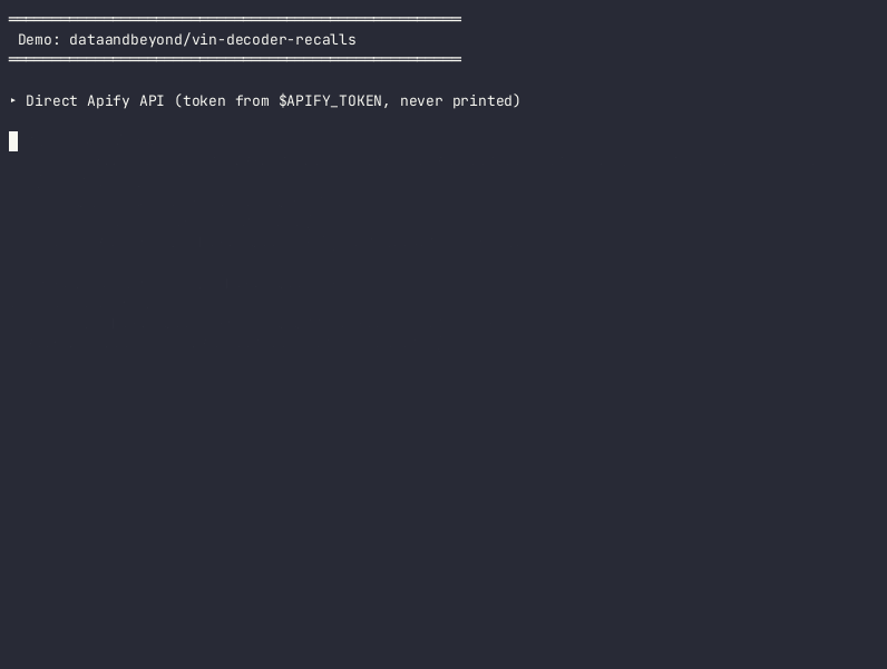 vin-decoder-recalls demo
